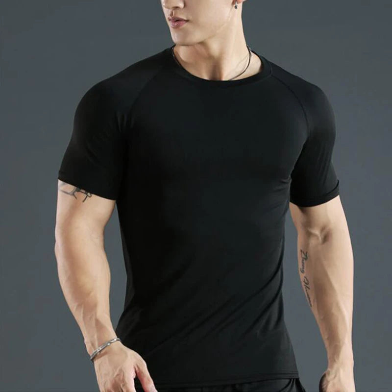 Camiseta Compression Dry Fit Masculina – Performance e Conforto para Treino